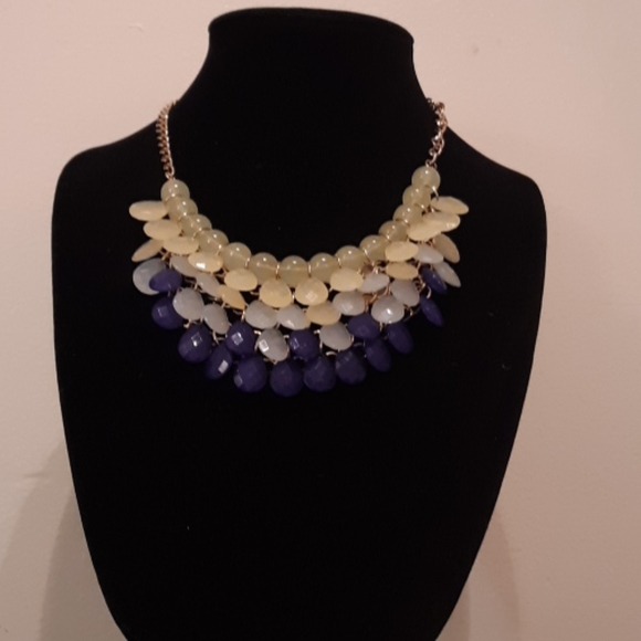 Necklace multicolored beaded - Picture 2 of 10